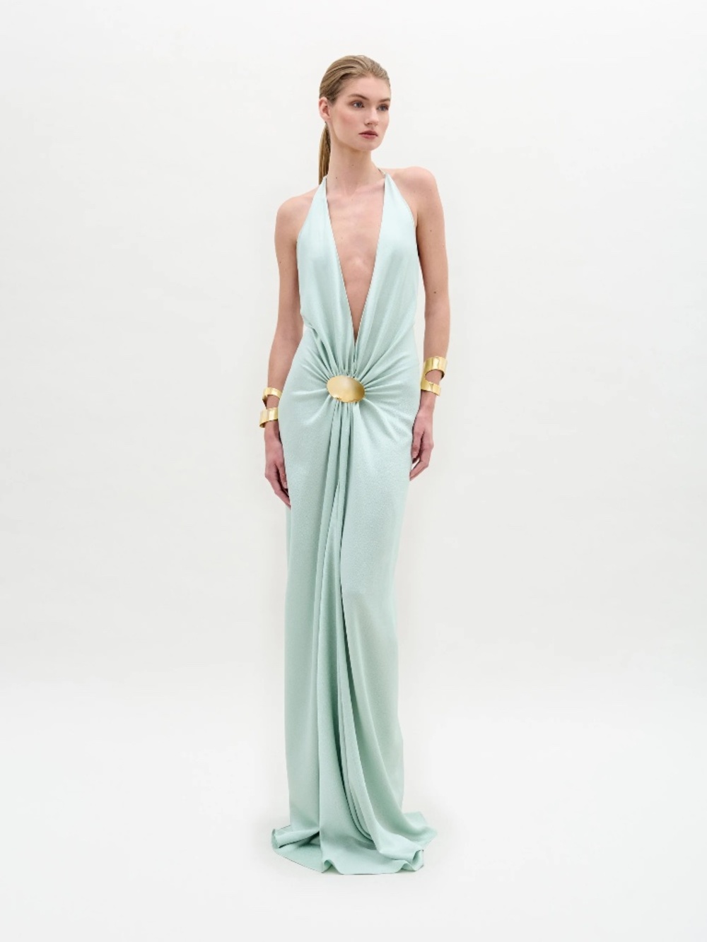 Silvia Tcherassi Aiko Dress in Mint